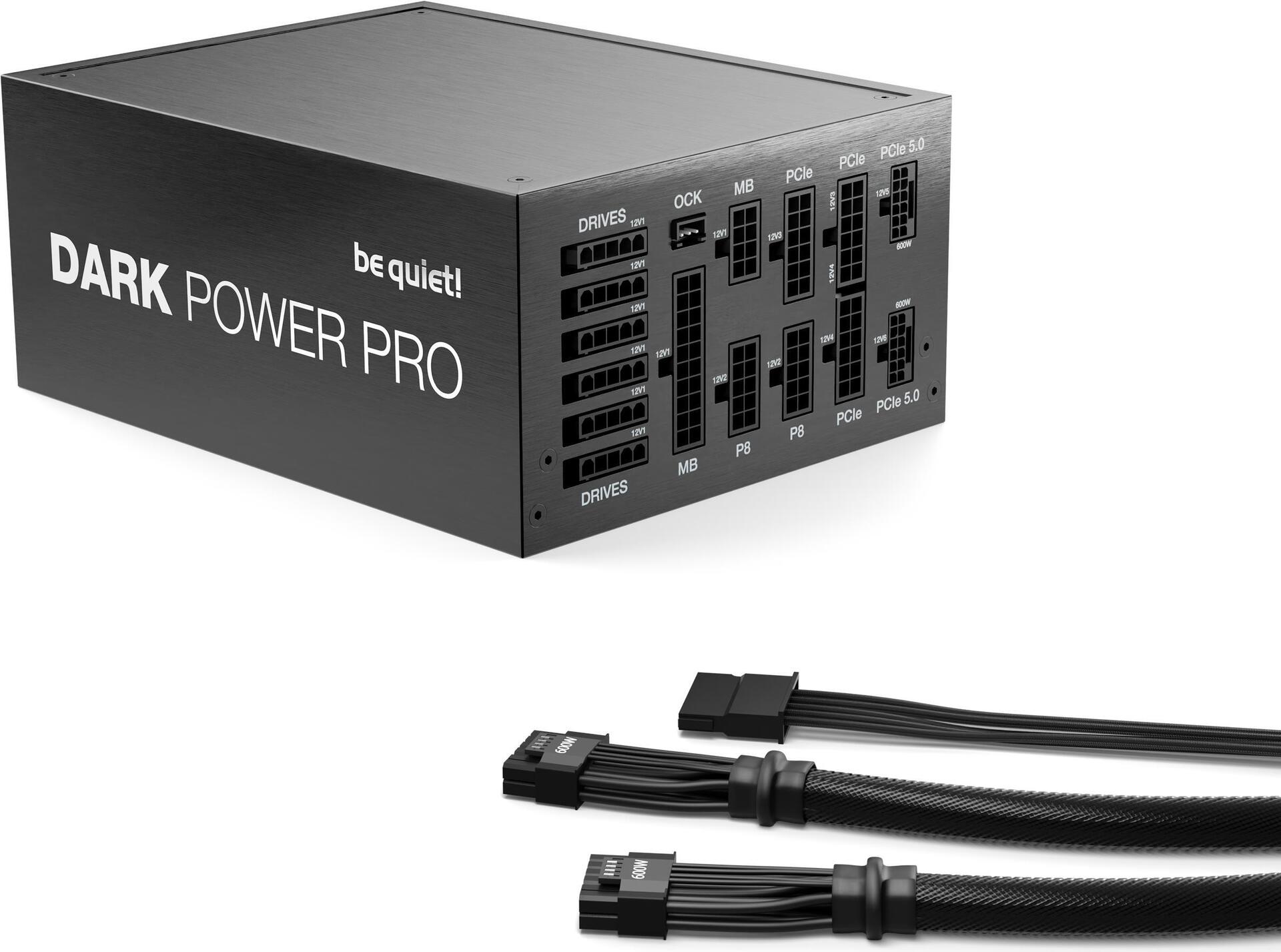 be quiet! Dark Power Pro 13 1600W 80 PLUS Titanium Schwarz