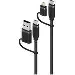 Alogic ELEMENTS SILICONE 4-IN-1 (ELSI4IN1U2BK1.5)