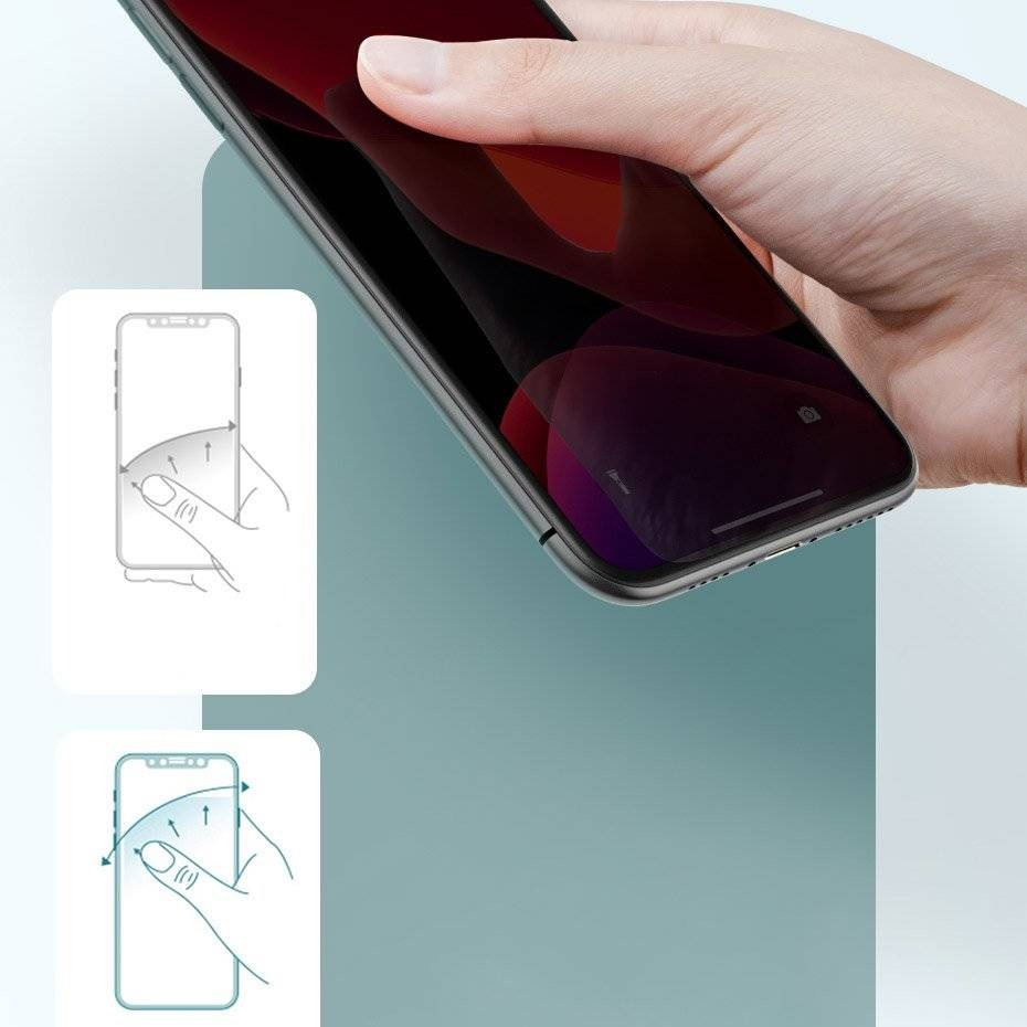 Baseus SUYB-0S Unsichtbarer Ringhalter für Smartphones Silber
