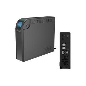 EVER ECO 800 LCD - USV - Wechselstrom 230 V - 500 Watt - 800 VA - 7 Ah - USB - Ausgangsanschlüsse: 8