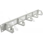 DeLOCK Cable Management Brush Strip with 5 hooks (66544)