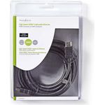 Nedis CVGB34000BK50 HDMI-Kabel 5 m HDMI Typ A (Standard) Schwarz (CVGB34000BK50)