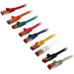 Patchkabel RJ45, CAT6 250Mhz, 0.5m schwarz, S-STP(S/FTP),TPE(Superflex), Synergy 21 (S216916)