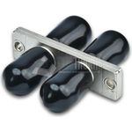 Lightwin High Quality LWL Kupplung, ST-ST, duplex, Multimode, VM Kupplungen (LKUP DST-DST MM VM)