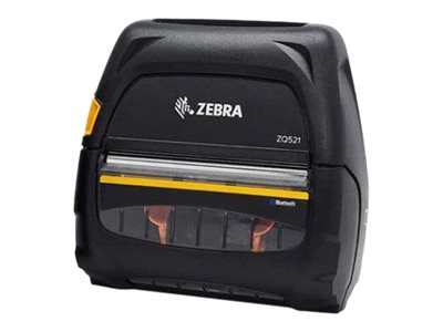 Zebra ZQ500 Series ZQ521 Mobildrucker Thermodirekt 203 dpi 127 mm/s Bluetooth NFC USB Schwarz