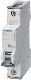 Siemens Leitungsschutzschalter 10 A 1-polig C (5SY4110-7)