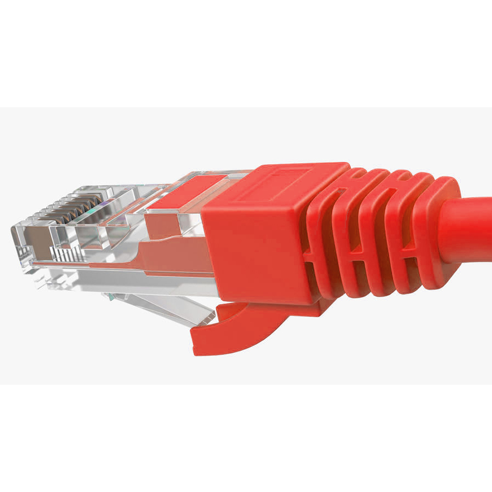 INCA ICAT6-03TK Cat6 UTP Patchkabel RJ45 3 m Rot