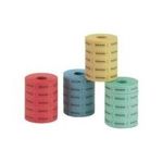 herlitz Getränkemarken/791780, blau+rot+gelb+grün, Getränke, Inh. 5x1.000