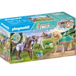 Playmobil Horses of Waterfall 3 Pferde: Morgan, Quarter Horse & Shagya Araber. Typ: Bauernhof, Empfohlenes Alter in Jahren (mind.): 5 Jahr(e), Empfohlenes Alter in Jahren (max.): 12 Jahr(e), Produktfarbe: Mehrfarbig (71356)