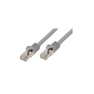 shiverpeaks BASIC-S Patchkabel,Cat.7 Rohkabel, S/FTP, grau, 15,00 m RJ45 Stecker (BS75525)