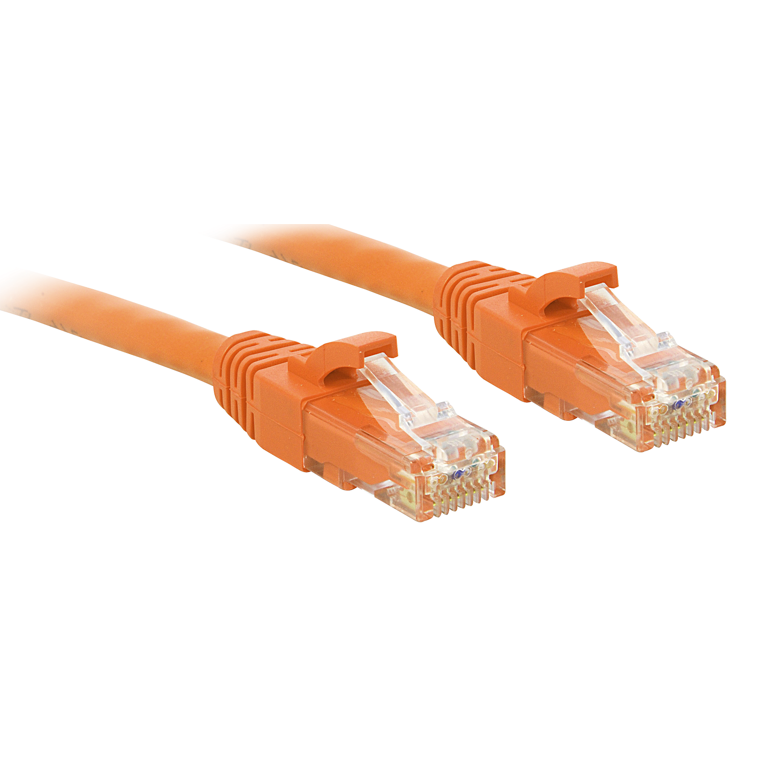 LINDY Cat.6 U/UTP Kabel orange 15m Farbcode ANSI/TIA 568C