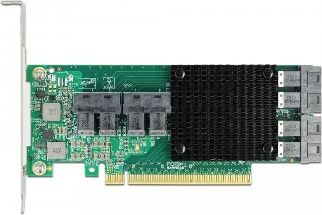 DeLOCK PCI Express x16 Card to 8 x internal SFF-8643 NVMe (90504)