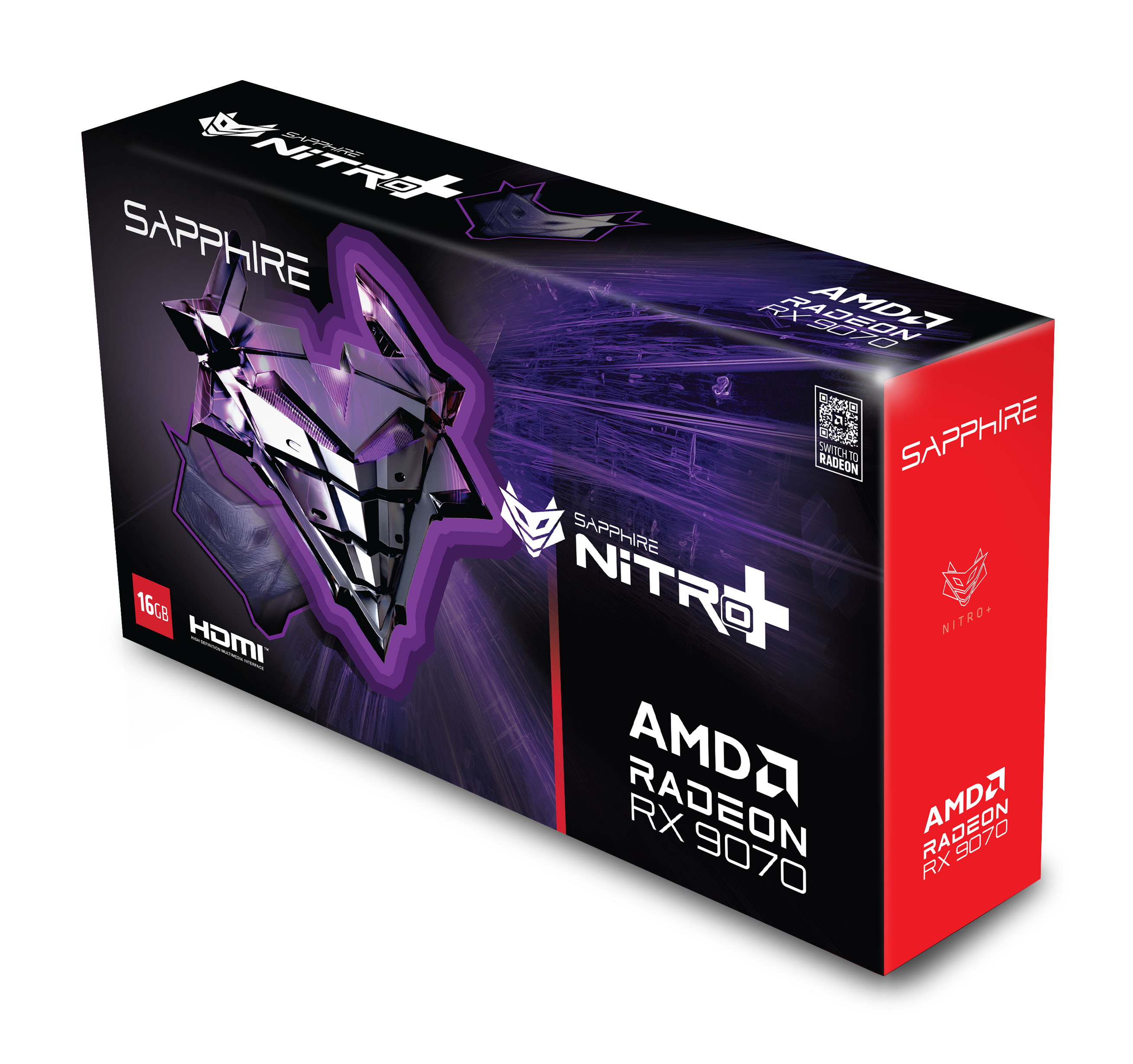 Sapphire NITRO+ Radeon RX 9070 16 GB GDDR6 Grau