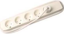 MicroConnect 5-way EDB Socket, White 10m (GRU00510WEDB)
