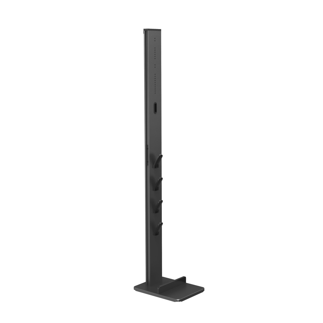 Xavax Standfuß-Organizer 128 cm Schwarz