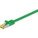 Wentronic GoobayCat.7 Rohkabel Patchkabel, S/FTP (PiMF), Grün, 15 m - LSZH halogenfrei, Kupfer, RJ45 Stecker (91649)