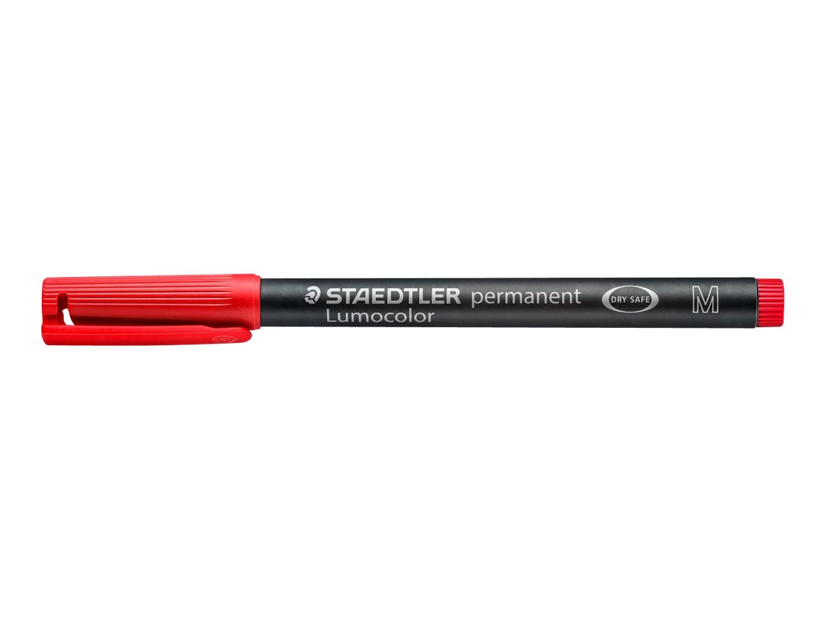 STAEDTLER Lumocolor 317 Permanentmarker 1 mm Schwarz, Rot, Blau, Grün
