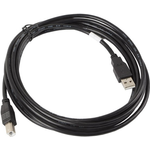 Kabel Lanberg CA-USBA-10CC-0018-BK (USB 2.0 M - USB 2.0 M; 1,8 m; kolor czarny) (CA-USBA-10CC-0018-BK)