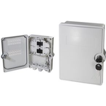 LogiLink FTTH/FTTB-Anschlussleergehäuse, für max. 24 Fasern Hausanschlussbox (APL) für 24 Crimpspleiße, für max. 24x - 1 Stück (FB124E)