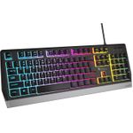 GENESIS Rhod 300 RGB Tastatur Gaming USB QWERTY Englisch Schwarz (NKG-1528)