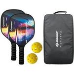 SCHILDKRÖT Pickleball Set Inhalt: 2 Schläger und 2 TPE Lochbälle (1x Indoor mit 26 - 1 Stück (970160)