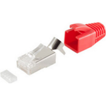 shiverpeaks BS72067-10R Drahtverbinder RJ-45 Metallisch - Rot (BS72067-10R)