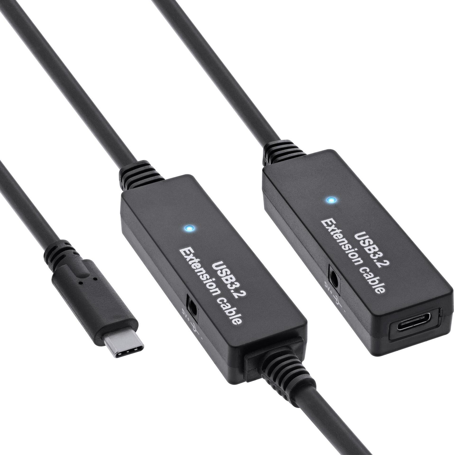 InLine USB 3.2 Gen.1 Aktiv-Verlängerung (35656C)