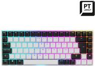 Sharkoon SKILLER SGK50 S3 Tastatur Gaming USB QWERTY Portuguesisch Weiß (4044951039708)