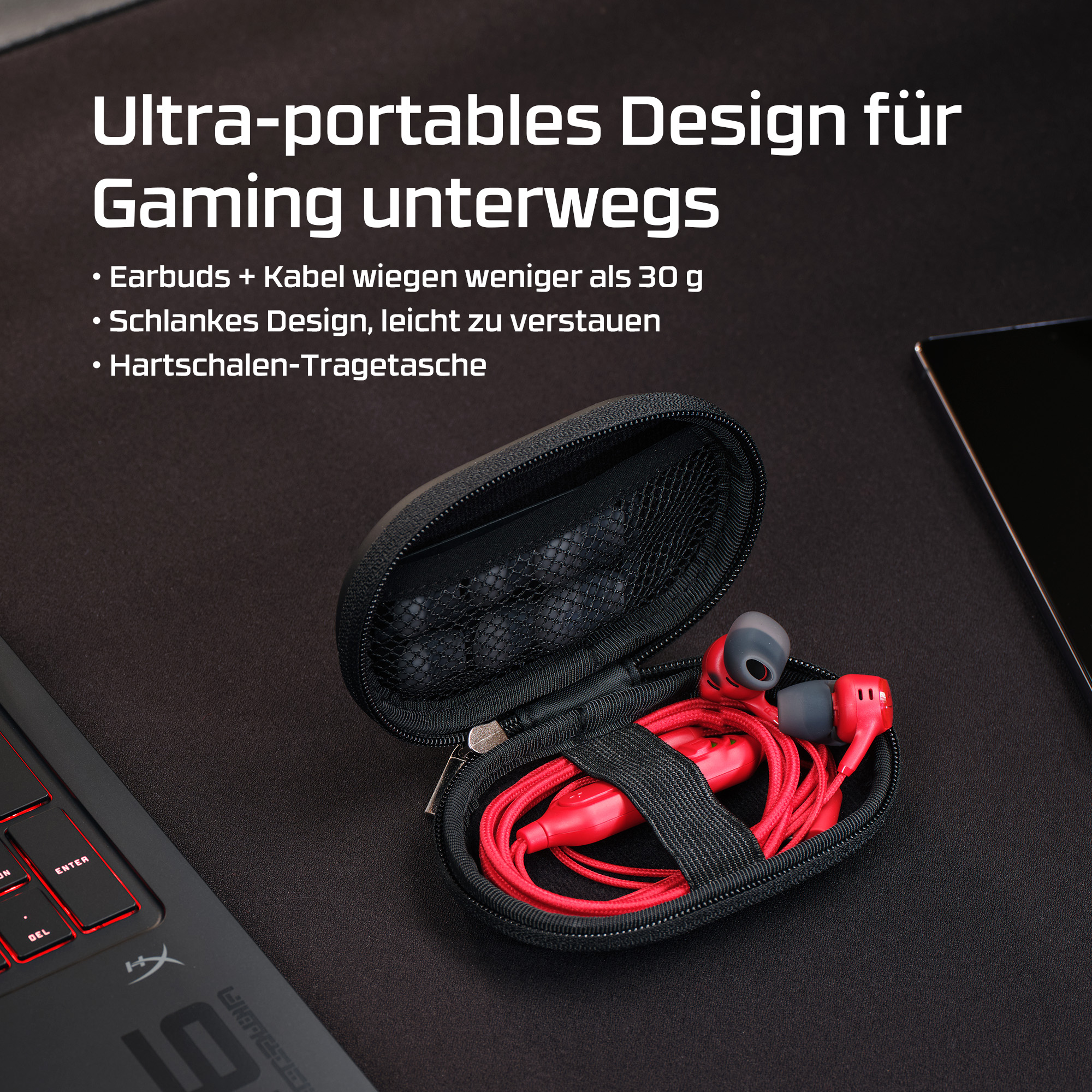 HyperX Cloud Earbuds III S In-Ear-Kopfhörer Schwarz