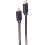 shiverpeaks ®-BASIC-S--USB-C Verbindungskabel, USB Kabel Typ-C Stecker auf Typ C Stecker, 3.2 Gen 2x2, 100W, 0,25m (BS13-62005)