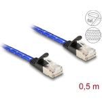 DeLOCK 80382 Netzwerkkabel Blau 0,5 m Cat6a U/FTP (STP) (80382)