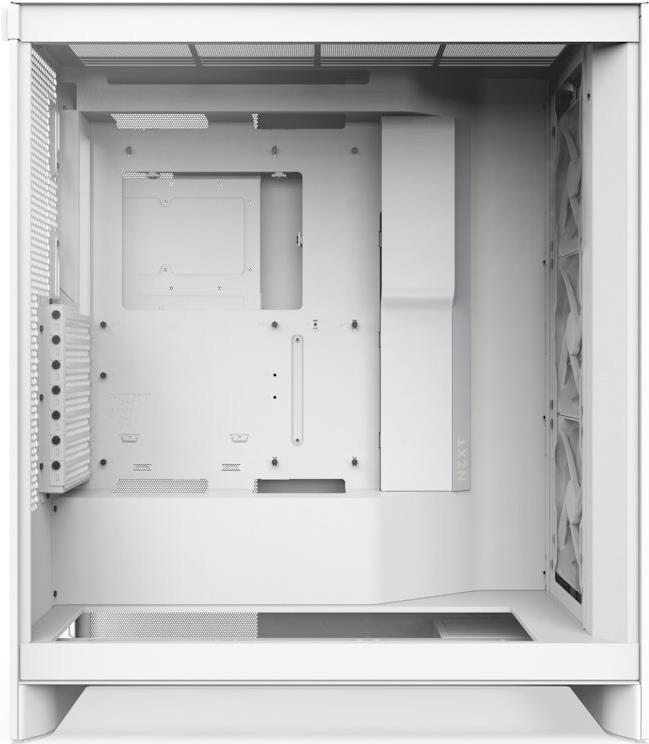 NZXT H series H7 Flow Mid Tower ATX Mattes Weiß