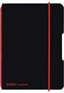 Herlitz 11361599 A6 40Blätter Schwarz Notizbuch (11361599)