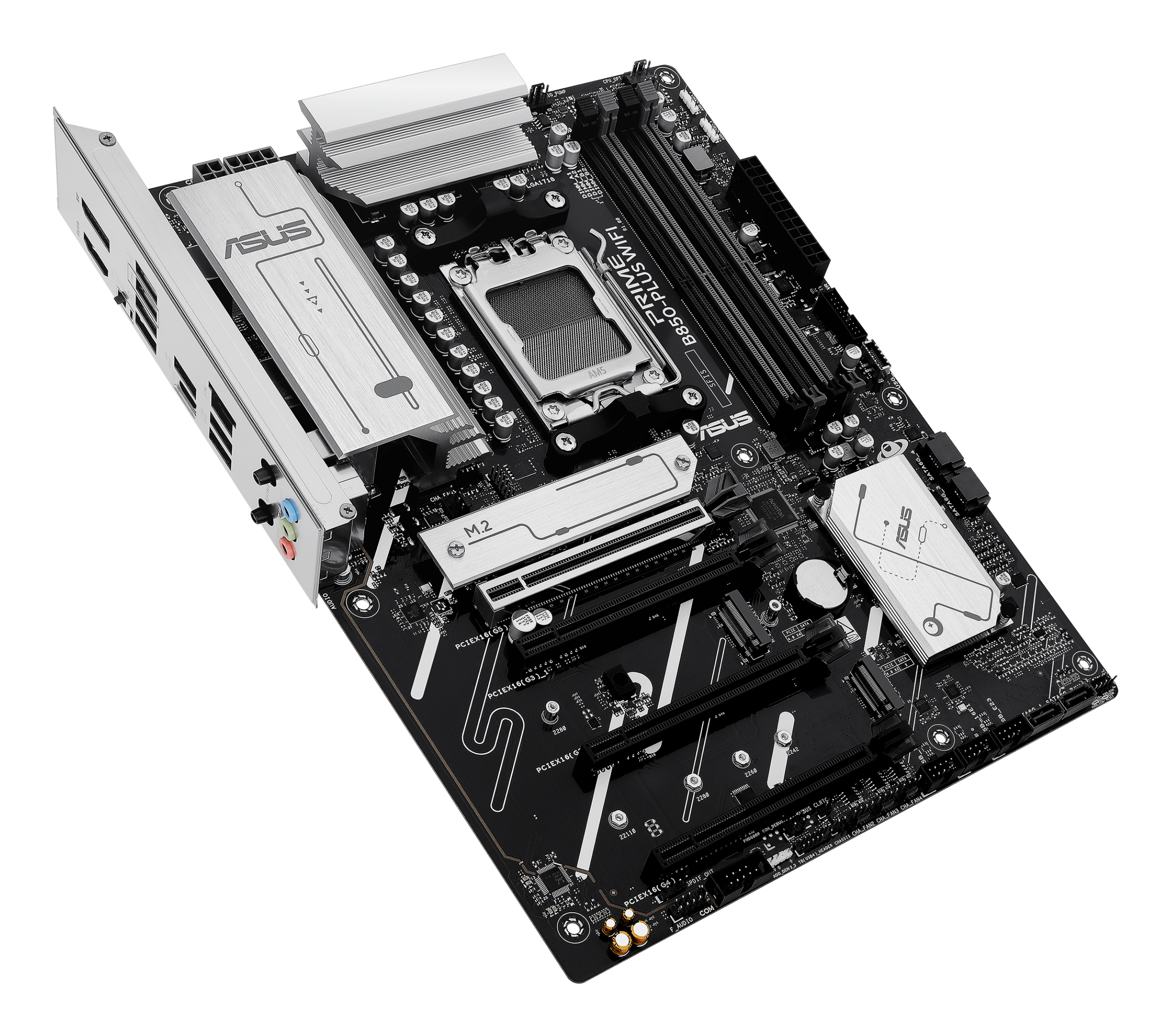 ASUS Prime B850-PLUS WIFI Mainboard ATX Sockel AM5 DDR5 Wi-Fi 6E Schwarz