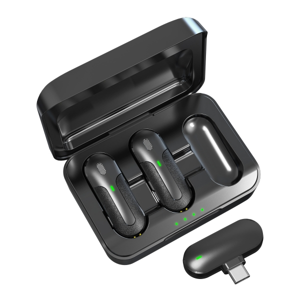 Technaxx TX-301 Mini-Mikrofonset Schwarz