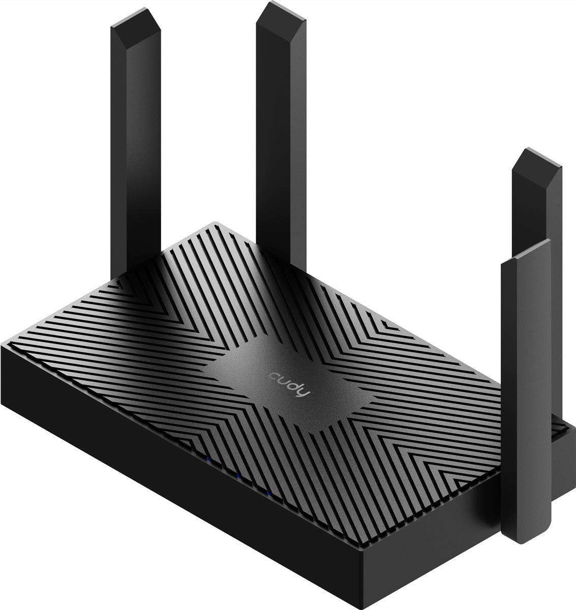 Cudy WR1500 WLAN-Router Gigabit Ethernet Dual-Band (2,4 GHz/5 GHz) Schwarz (WR1500)