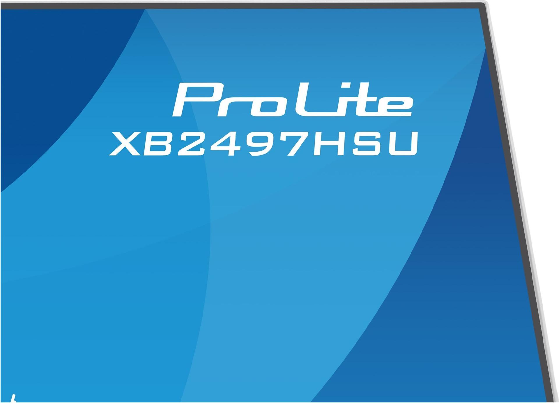 iiyama ProLite XB2497HSU-W1 23.8" IPS Full HD 120 Hz Monitor Weiß