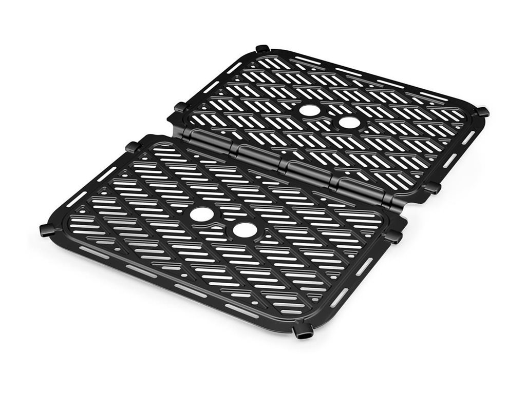 Tristar FR-9078 Doppelte Heißluft-Fritteuse 10 l 2800 W Schwarz, Edelstahl