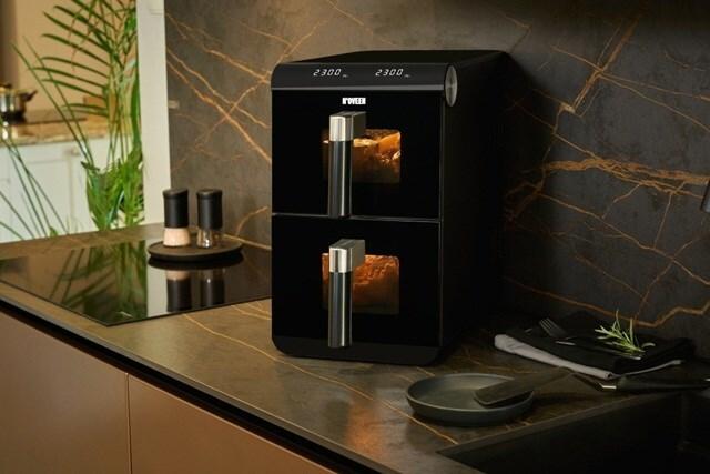 Noveen DoubleCrisp AF5050 X-LINE Fettfreie Fritteuse 1700 W Schwarz (AF5050 X-LINE)