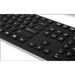KeySonic KSK-8030" USB QWERTY Englisch Schwarz (28081)