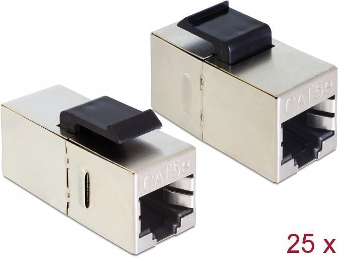 DeLOCK Keystone Module RJ45 jack > RJ45 jack Cat.5e compact (86628)