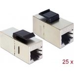 DeLOCK Keystone Module RJ45 jack > RJ45 jack Cat.5e compact (86628)