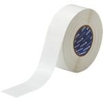 Brady THT-139-461-2 Druckeretikett Transparent - Weiß Selbstklebendes Druckeretikett (062371)