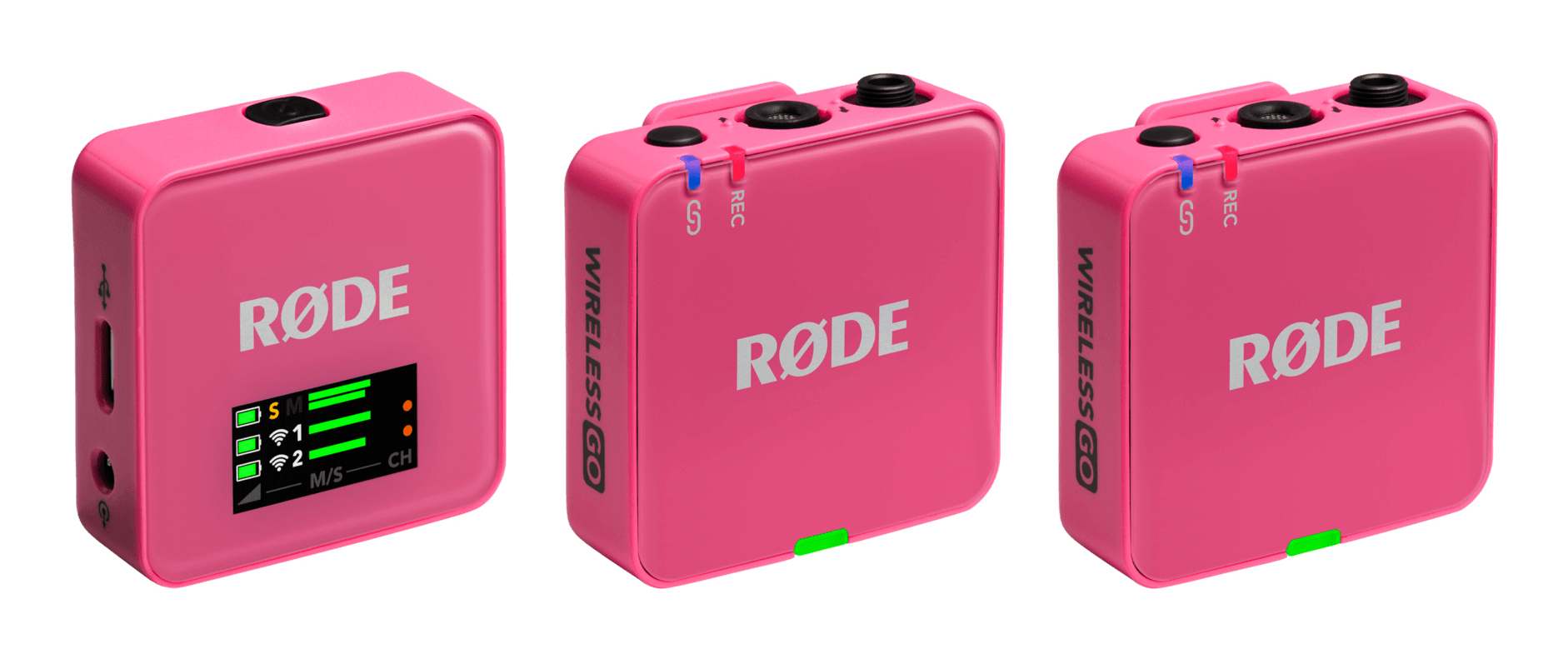 RODE Wireless GO Gen 3 Mikrofon Pink