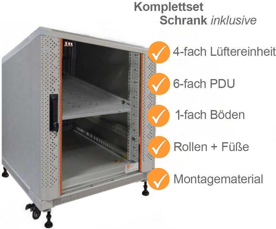 IT-BUDGET 19"-Serverschrank SRK (90ITB19SRK12610GG)