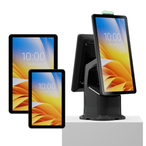Zebra KC50, GMS, PoE, Premium Feature,, 38,1cm (15''), USB, USB-C, BT, Ethernet, WLAN, NFC, Android Kiosk-System, Bildschirmdiagonale: 38,1 cm (15''), Touchscreen, Multi Touch, Auflösung: 1080x1920 Pixel, Front-Kamera (5 MP), Anschluß: USB (3.0, Typ A), USB-C, Bluetooth, Ethernet, Wi-Fi 6E, NFC, Micro SD-Slot, Qualcomm Octa Core, 2,1 GHz, RAM: 8GB, Flash: 128 GB, OS: Android, separat bestellen: Netzkabel, Netzteil, Kundendisplay (KC50A15-G0B1C0-A6)