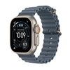 Apple Watch Ultra 3 Titanium Cellular 49mm Natur (Ocean Armband maritimblau) (MEWH4QF/A)