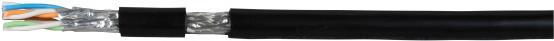 ICS IE UC900 SS23Cat.7 Rohkabel (L)H + Bewehrung + PE, UV-beständig, schwarz Hersteller: DRAKA (99739.1)