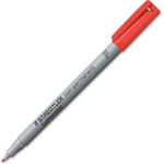 10 STAEDTLER Lumocolor Folienstifte rot 0,6 mm non-permanent (316-2)