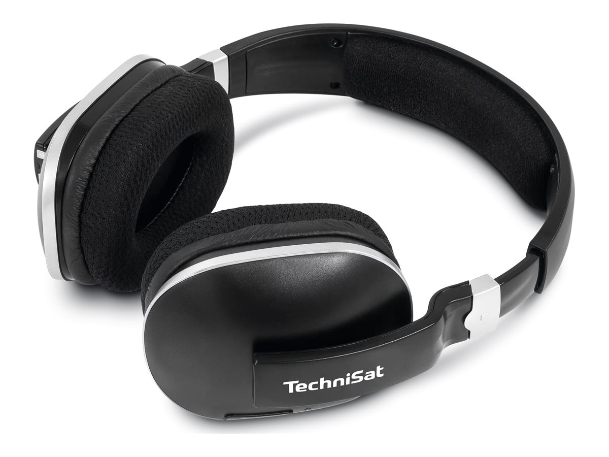 Technisat StereoMan 2 Over-Ear Funk-Kopfhörer Kabellos 2,4 GHz Schwarz, Silber